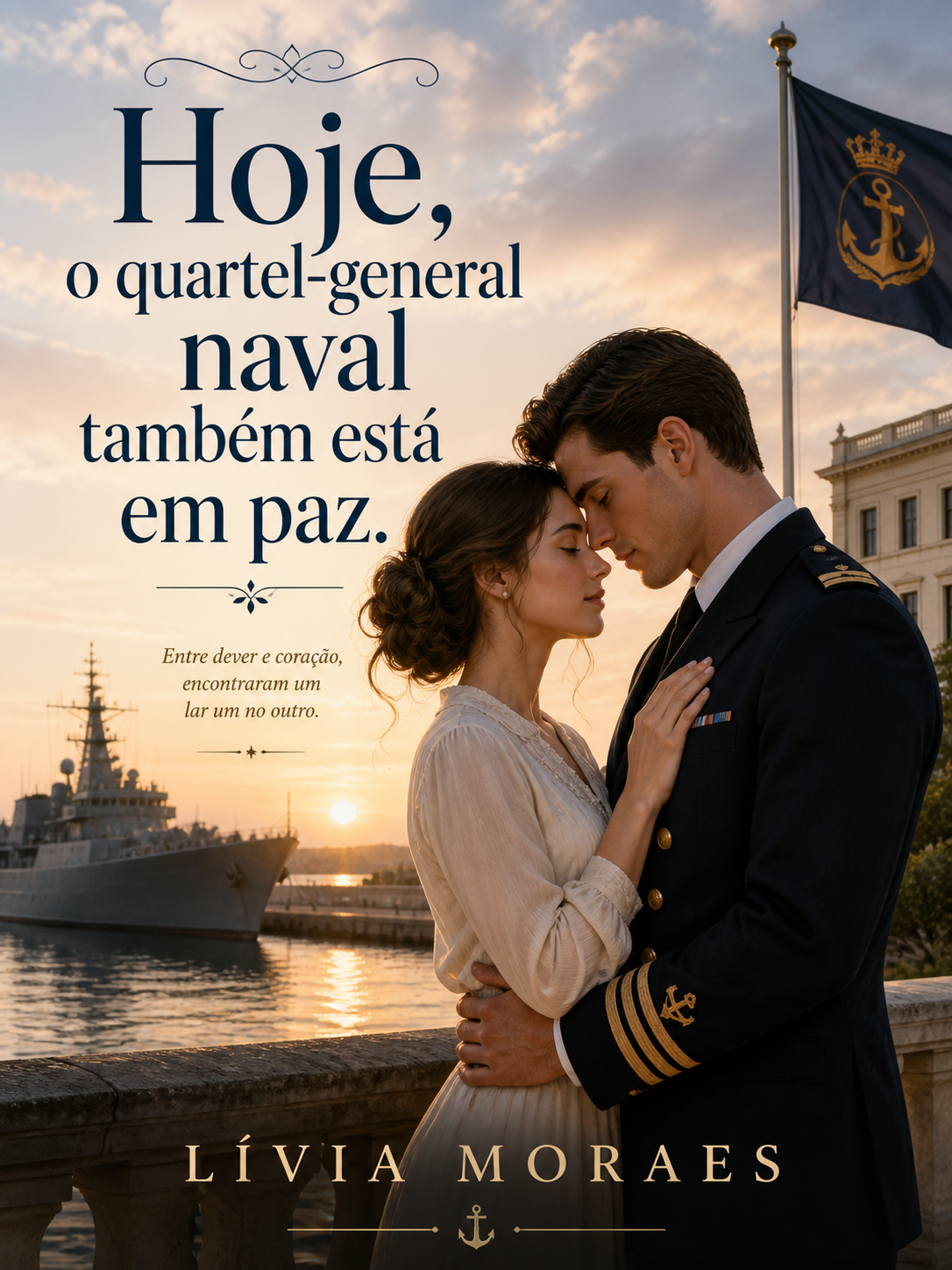 Hoje, o quartel-general naval também está em paz.